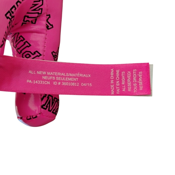 PINK Faux Leather Pink Color Dog - Picture 7 of 9